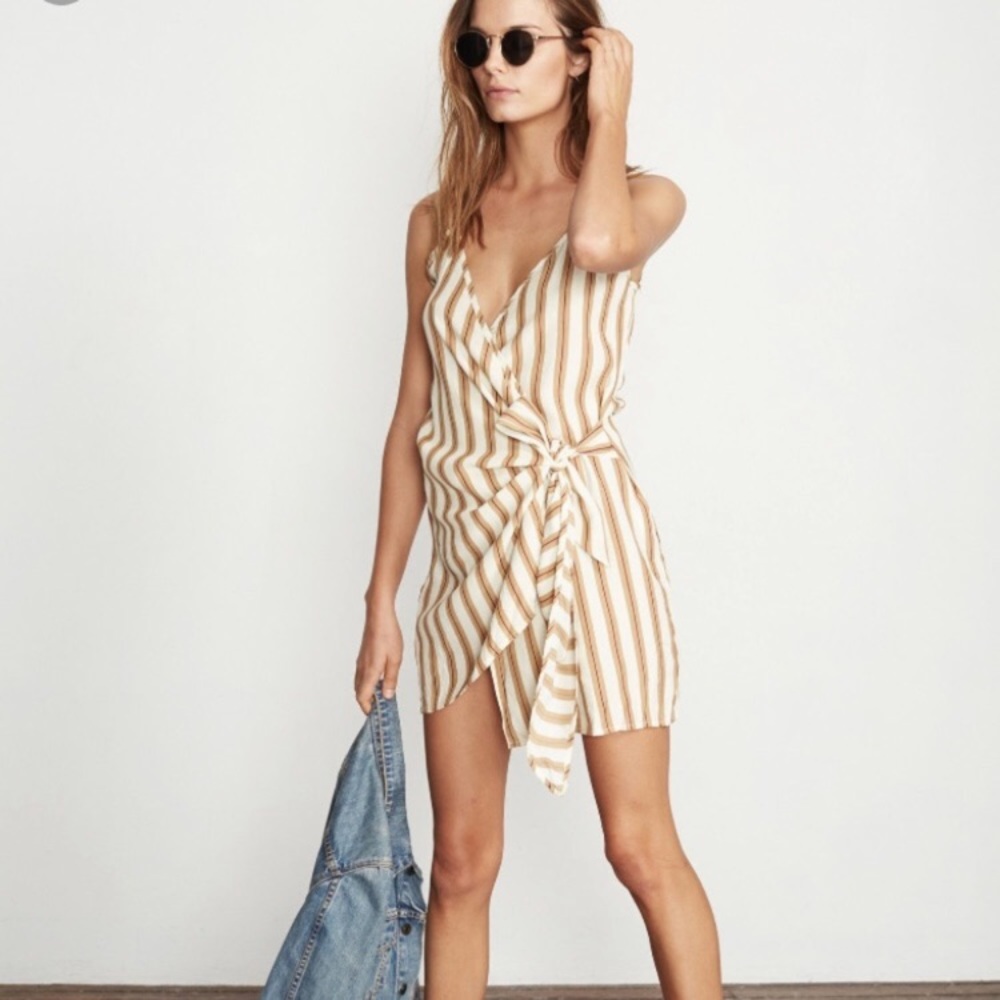 Faithfull the brand new without tags wrap dress.